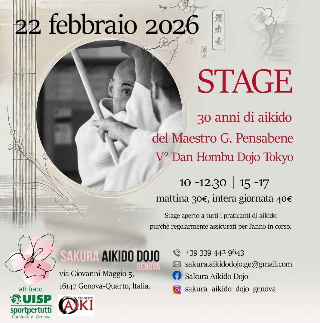 30 di Aikido di Giancarlo Pensabene – Genova